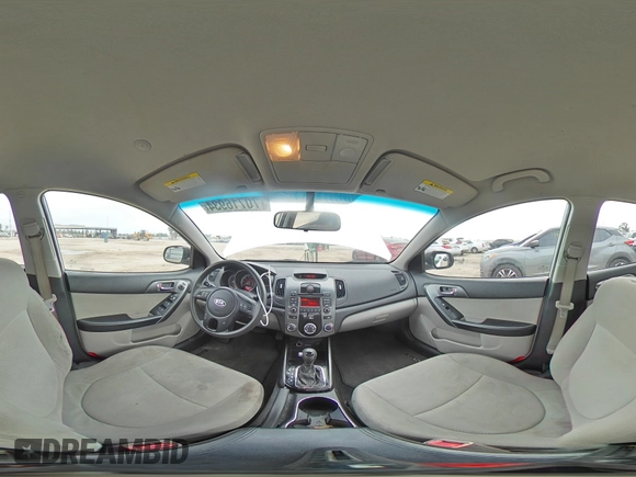 2013 Kia Forte EX with VIN KNAFU4A22D5716233, listed as a Copart auction lot 70716934 with 129,940 mi miles and Salvage Title. Bid and sale history available at carsss.com. Image 12.