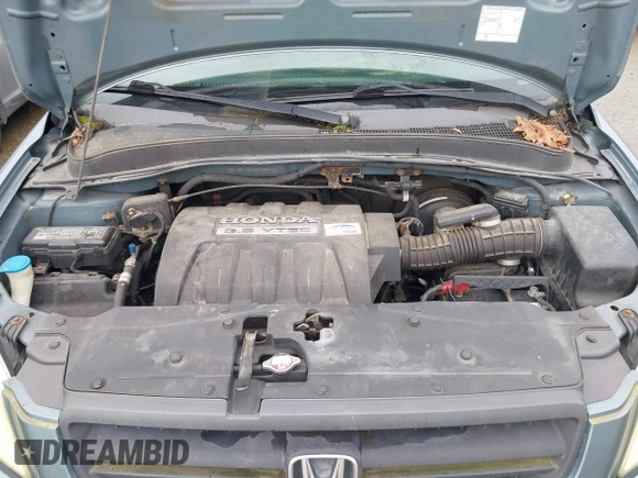2005 Honda Pilot EX with VIN 2HKYF18465H565524, listed as a IAAI auction lot 41927812 with 218,637 mi miles. Bid and sale history available at carsss.com. Image 10.