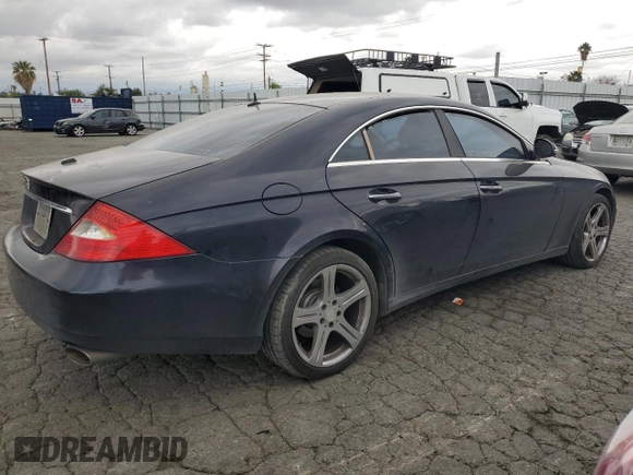 2006 Mercedes-Benz CLS-Class with VIN WDDDJ75X26A064448, listed as a Copart auction lot 52798345 with 251,982 mi miles and Salvage Title. Bid and sale history available at carsss.com. Image 3.