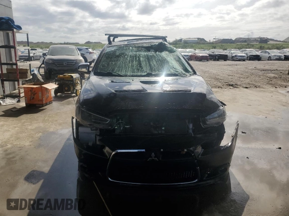 2011 Mitsubishi Lancer with VIN JA32Y6HV9BU045307, listed as a Copart auction lot 85663094 with 90,628 mi miles and Salvage Title. Bid and sale history available at DreamBid. Image 5.