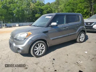 2013 Kia Soul + with VIN KNDJT2A67D7509199, listed as a Copart auction lot 53740125 with 154,834 mi miles and Clean Title. Bid and sale history available at carsss.com. Image 1.