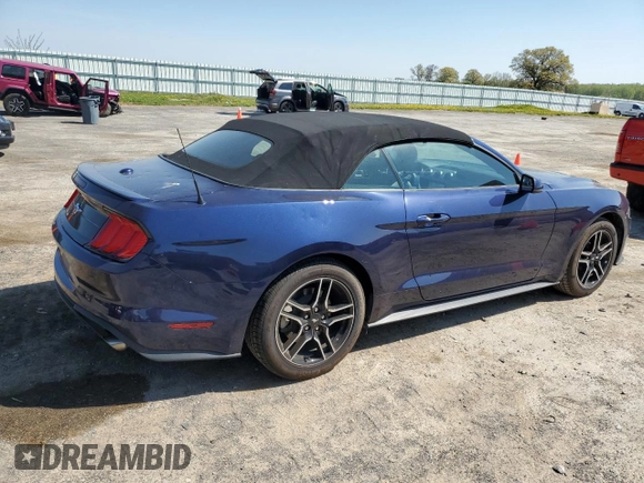 2020 Ford Mustang EcoBoost z VIN 1FATP8UH1L5185566, wystawiony jako Copart lot #56240345 z przebiegiem 62 934 mil mil oraz Szkoda całkowita • Salvage title. Historia ofert i sprzedaży dostępna na DreamBid. Obrazek 3.