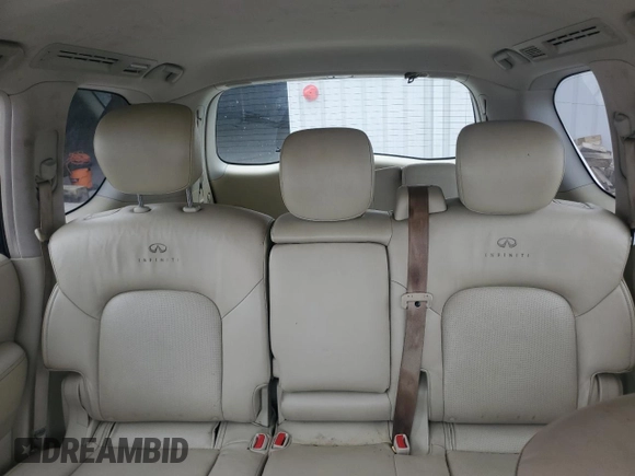 2013 Infiniti QX56 8-passenger with VIN JN8AZ2ND2D9730192, listed as a Copart auction lot 81617714 with 196,975 mi miles and Clean Title. Bid and sale history available at carsss.com. Image 10.