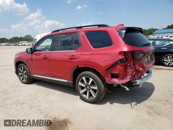 2024 Honda Pilot Touring with VIN 5FNYG1H72RB042609, listed as a Copart auction lot 60156024 with 1,923 mi miles and Salvage Title. Bid and sale history available at carsss.com. Image 2.
