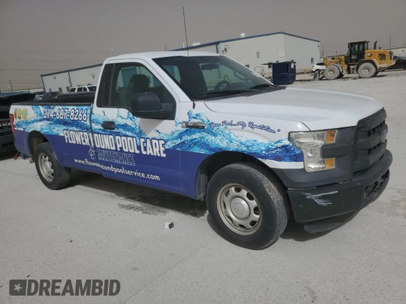 2016 Ford F-150 XL with VIN 1FTMF1C84GKD04258, listed as a Copart auction lot 48994945 with 125,423 mi miles and Clean Title. Bid and sale history available at carsss.com. Image 4.