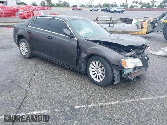 2012 Chrysler 300 with VIN 2C3CCAAG8CH183075, listed as a IAAI auction lot 40436578 with Not Provided miles and . Bid and sale history available at DreamBid. Image 1.