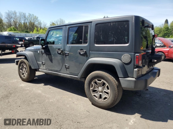 2017 Jeep Wrangler Unlimited Rubicon z VIN 1C4BJWFG6HL724069, wystawiony jako Copart lot #55773055 z przebiegiem 64 515 mil mil oraz Szkoda całkowita • Salvage title. Historia ofert i sprzedaży dostępna na DreamBid. Obrazek 2.
