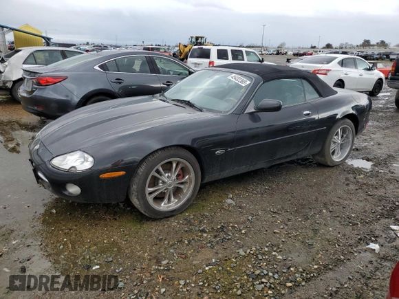 2002 Jaguar XK with VIN SAJDA42C12NA23956, listed as a Copart auction lot 45432365 with 84,827 mi miles and Clean Title. Bid and sale history available at DreamBid. Image 1.
