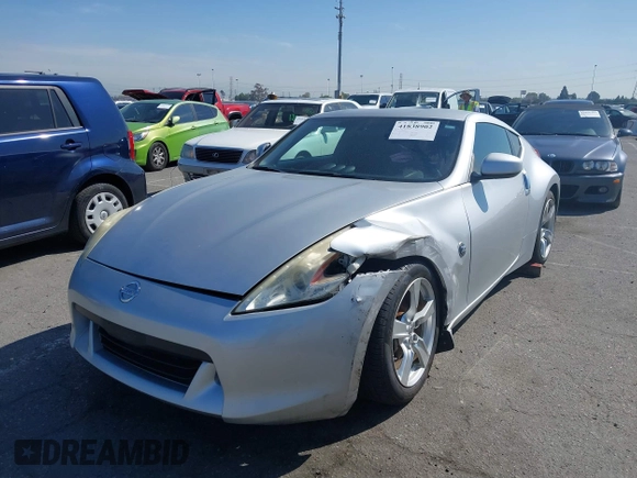 2010 Nissan 370Z Touring with VIN JN1AZ4EH6AM506591, listed as a IAAI auction lot 41838902 with 103,895 mi miles. Bid and sale history available at carsss.com. Image 17.