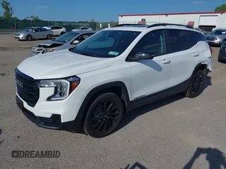 2024 GMC Terrain SLE with VIN 3GKALTEG3RL388266, listed as a IAAI auction lot 42582525 with 12,569 mi miles and . Bid and sale history available at DreamBid. Image 17.
