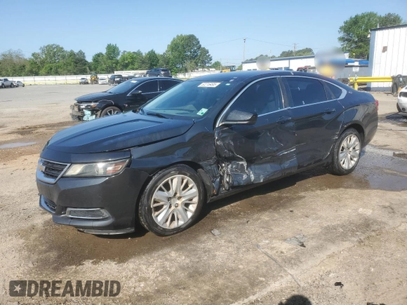 2015 Chevrolet Impala LS with VIN 2G11Z5SL5F9141121, listed as a Copart auction lot 52216495 with 205,317 mi miles and Salvage Title. Bid and sale history available at DreamBid. Image 1.