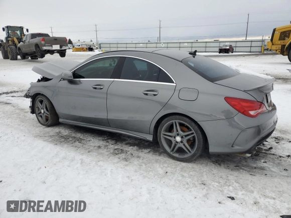 2014 Mercedes-Benz CLA 250 z VIN WDDSJ4EB4EN039648, wystawiony jako Copart lot #44840235 z przebiegiem 89 744 mil mil oraz Czysty tytuł • Clean title. Historia ofert i sprzedaży dostępna na DreamBid. Obrazek 2.