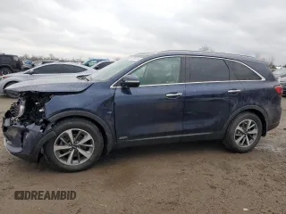 2020 Kia Sorento EX V6 with VIN 5XYPHDA50LG659347, listed as a Copart auction lot 49669065 with 81,384 mi miles and Salvage Title. Bid and sale history available at carsss.com. Image 1.