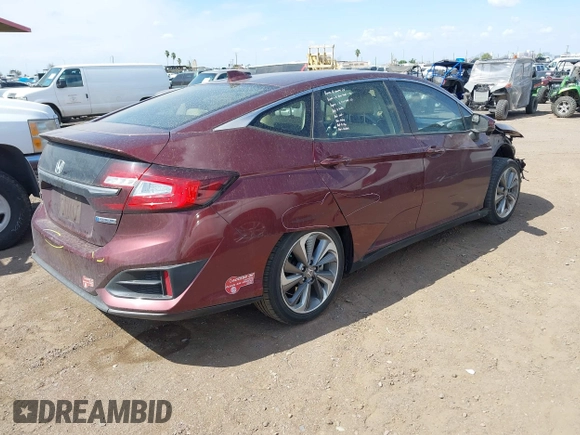 2018 Honda Clarity z VIN JHMZC5F14JC008290, wystawiony jako IAAI lot #42178514 z przebiegiem 49 119 mil mil oraz . Historia ofert i sprzedaży dostępna na DreamBid. Obrazek 4.