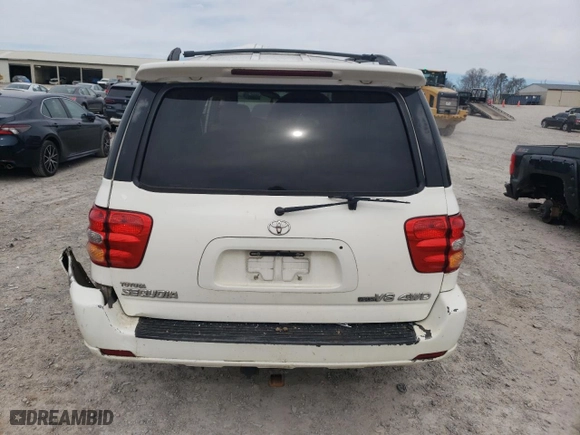 2003 Toyota Sequoia Limited with VIN 5TDBT48A03S199928, listed as a Copart auction lot 48293095 with 315,853 mi miles and Clean Title. Bid and sale history available at carsss.com. Image 6.
