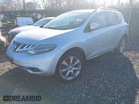 2014 Nissan Murano S with VIN JN8AZ1MW0EW520240, listed as a IAAI auction lot 41338573 with Not Provided miles. Bid and sale history available at carsss.com. Image 16.
