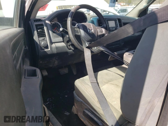 2017 Ram 1500 Tradesman with VIN 3C6JR7DT7HG668870, listed as a Copart auction lot 49481055 with 166,642 mi miles and Salvage title. Bid and sale history available at DreamBid. Image 8.