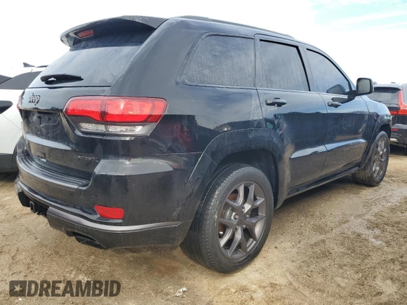 2020 Jeep Grand Cherokee Limited X with VIN 1C4RJEBG8LC393132, listed as a Copart auction lot 74065144 with 0 mi miles and Non Repairable. Bid and sale history available at carsss.com. Image 3.