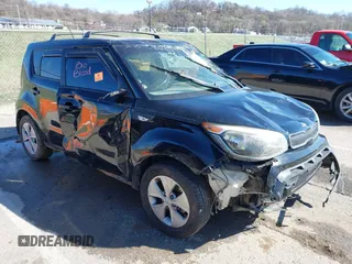 2014 Kia Soul with VIN KNDJN2A22E7004566, listed as a IAAI auction lot 41837857 with 127,809 mi miles. Bid and sale history available at carsss.com. Image 1.