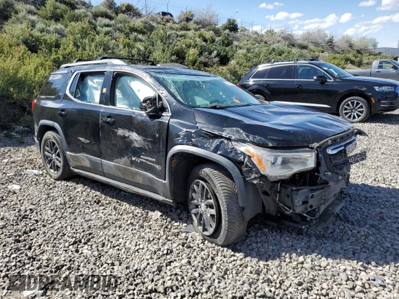 2018 GMC Acadia SLT with VIN 1GKKNMLA1JZ222750, listed as a Copart auction lot 57722355 with Not provided miles and Salvage title. Bid and sale history available at DreamBid. Image 4.