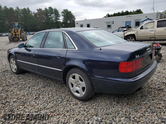 1999 Audi A8 with VIN WAUBG34D3XN003777, listed as a Copart auction lot 63842115 with 110,102 mi miles and Clean title. Bid and sale history available at DreamBid. Image 2.