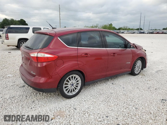 2013 Ford C-Max SEL with VIN 1FADP5BU3DL550877, listed as a Copart auction lot 53393705 with 184,879 mi miles and Salvage Title. Bid and sale history available at carsss.com. Image 3.