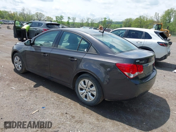 2014 Chevrolet Cruze LS with VIN 1G1PA5SG2E7441753, listed as a IAAI auction lot 42199847 with 93,624 mi miles and . Bid and sale history available at DreamBid. Image 3.