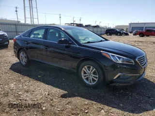 2015 Hyundai Sonata 2.4L SE with VIN 5NPE24AF3FH173548, listed as a Copart auction lot 52028505 with 124,212 mi miles and Salvage Title. Bid and sale history available at carsss.com. Image 4.