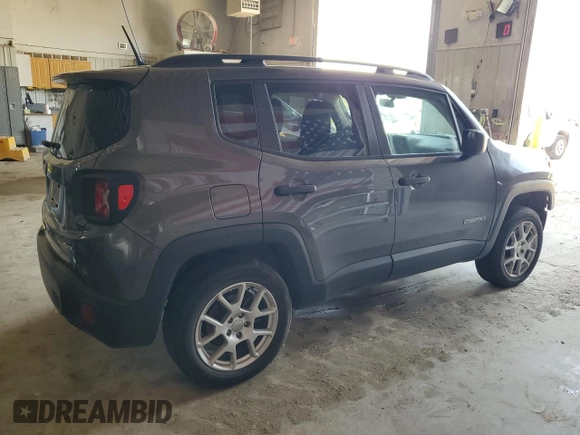 2019 Jeep Renegade Upland z VIN ZACNJBAB6KPK00521, wystawiony jako Copart lot #54684065 z przebiegiem 75 095 mil mil oraz Szkoda całkowita • Salvage title. Historia ofert i sprzedaży dostępna na DreamBid. Obrazek 3.