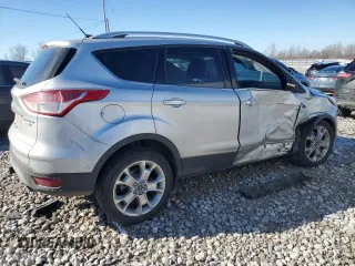 2014 Ford Escape Titanium with VIN 1FMCU9J96EUB60866, listed as a Copart auction lot 46697825 with 58,880 mi miles and Clean Title. Bid and sale history available at carsss.com. Image 3.