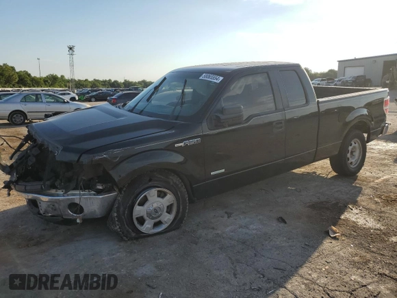 2011 Ford F-150 XL with VIN 1FTFX1CT3BFC91417, listed as a Copart auction lot 58065554 with 185,672 mi miles and Salvage Title. Bid and sale history available at carsss.com. Image 1.