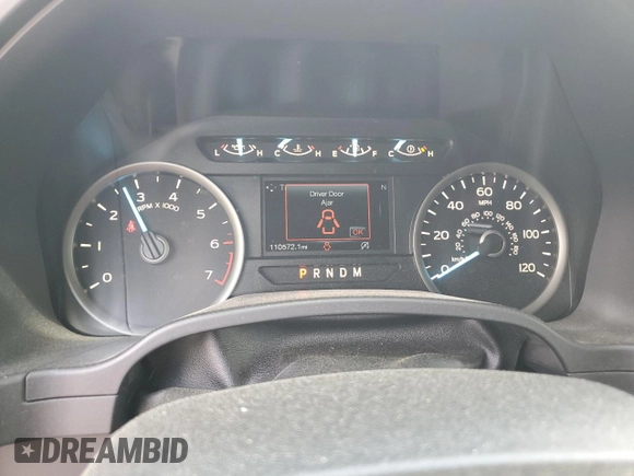 2019 Ford F-150 XL with VIN 1FTEW1E5XKFA91437, listed as a Copart auction lot 55230355 with 110,572 mi miles and Clean title. Bid and sale history available at DreamBid. Image 9.