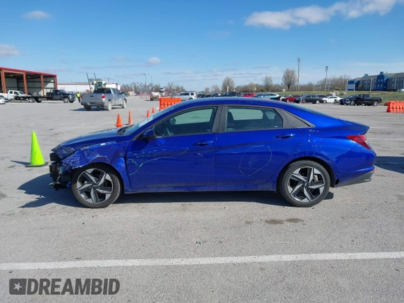 2023 Hyundai Elantra SEL with VIN KMHLS4AG8PU617185, listed as a IAAI auction lot 41843024 with 24,365 mi miles and . Bid and sale history available at DreamBid. Image 14.