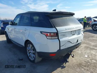 2017 Land Rover Range Rover Sport HSE with VIN SALWR2FK7HA673385, listed as a IAAI auction lot 41342521 with 83,796 mi miles and . Bid and sale history available at DreamBid. Image 3.