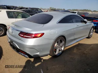 2019 Mercedes-Benz S 63 AMG with VIN WDDXJ8JB0KA039443, listed as a Copart auction lot 71202234 with Not Provided miles and Salvage Title. Bid and sale history available at DreamBid. Image 3.