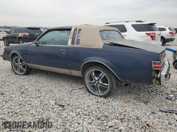1985 Buick Regal with VIN 1G4GJ47A6FH416030, listed as a Copart auction lot 54593225 with 849,099 mi miles and Salvage Title. Bid and sale history available at DreamBid. Image 2.