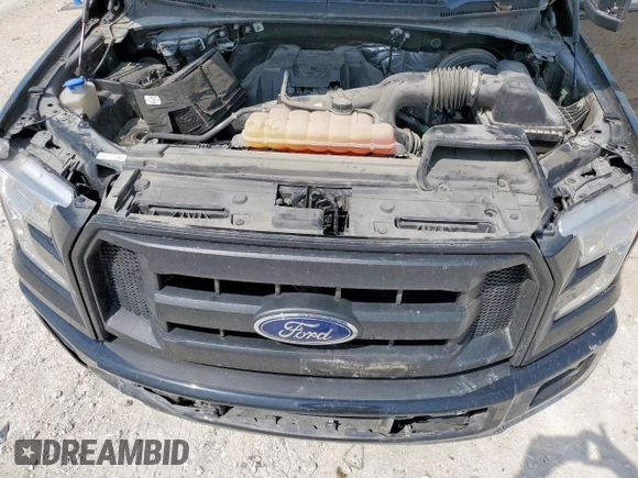 2016 Ford F-150 XL с VIN 1FTEX1CP1GKG05580, выставлен на аукционе Copart как лот 57398185 с пробегом 48 091 миль миль и Списание • Salvage title. История ставок и продаж доступна на DreamBid. Изображение 11.