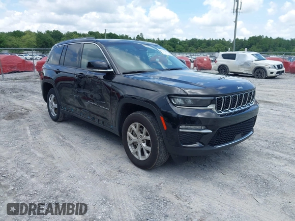 2023 Jeep Grand Cherokee Limited с VIN 1C4RJHBG8PC525457, выставлен на аукционе IAAI как лот 42462780 с пробегом 59 490 миль миль и . История ставок и продаж доступна на DreamBid. Изображение 1.