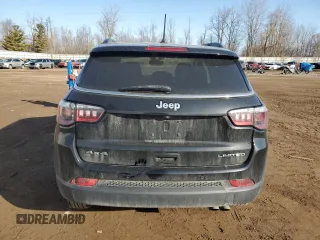 2021 Jeep Compass Limited z VIN 3C4NJDCB1MT550453, wystawiony jako Copart lot #48127825 z przebiegiem 58 285 mil mil oraz Czysty tytuł • Clean title. Historia ofert i sprzedaży dostępna na DreamBid. Obrazek 6.