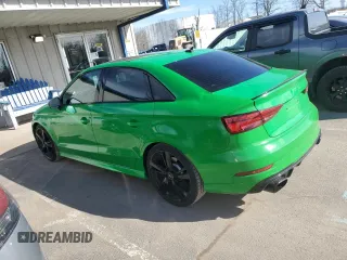 2018 Audi RS 3 z VIN WUABWGFF8J1905063, wystawiony jako Copart lot #51134705 z przebiegiem 58 673 mil mil oraz Szkoda całkowita • Salvage title. Historia ofert i sprzedaży dostępna na DreamBid. Obrazek 2.