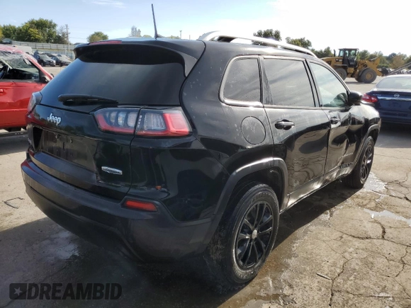 2020 Jeep Cherokee Latitude with VIN 1C4PJMCB9LD637613, listed as a Copart auction lot 69567574 with 81,009 mi miles and Salvage Title. Bid and sale history available at carsss.com. Image 3.