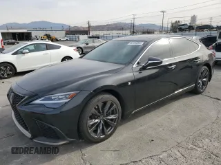 2022 Lexus LS with VIN JTHF51GF2N5010565, listed as a Copart auction lot 84724094 with 15,380 mi miles and Salvage title. Bid and sale history available at DreamBid. Image 1.