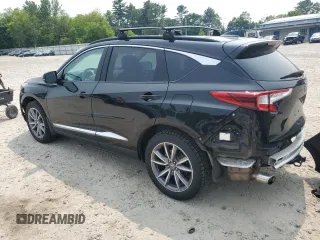 2020 Acura RDX Technology with VIN 5J8TC2H57LL006740, listed as a Copart auction lot 59272975 with 62,788 mi miles and Salvage title. Bid and sale history available at DreamBid. Image 2.
