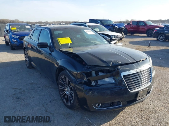 2013 Chrysler 300 with VIN 2C3CCABG7DH573164, listed as a IAAI auction lot 41851066 with 218,234 mi miles. Bid and sale history available at carsss.com. Image 1.