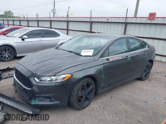 2016 Ford Fusion SE with VIN 3FA6P0HD0GR103013, listed as a IAAI auction lot 41920474 with 60,686 mi miles. Bid and sale history available at carsss.com. Image 2.