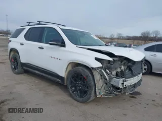 2018 Chevrolet Traverse Premier z VIN 1GNEVJKW0JJ229036, wystawiony jako IAAI lot #41866737 z przebiegiem 126 209 mil mil oraz . Historia ofert i sprzedaży dostępna na DreamBid. Obrazek 1.