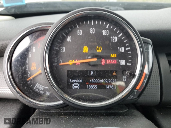 2018 MINI Hardtop 4 Door Cooper with VIN WMWXU1C50J2F79898, listed as a Copart auction lot 55949775 with 18,835 mi miles and Salvage Title. Bid and sale history available at DreamBid. Image 9.