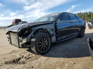 2020 Genesis G80 3.8L with VIN KMTFN4JE2LU328662, listed as a Copart auction lot 87928975 with 27,939 mi miles and Salvage Title. Bid and sale history available at carsss.com. Image 1.