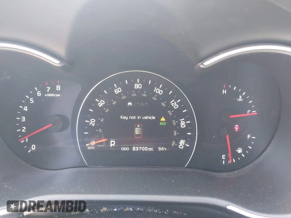 2014 Kia Sorento EX with VIN 5XYKUDA72EG543707, listed as a IAAI auction lot 42045776 with 83,700 mi miles. Bid and sale history available at carsss.com. Image 7.