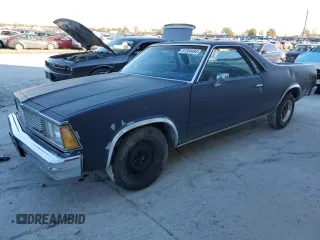 1981 Chevrolet El Camino z VIN 1GCCW80K8BD432987, wystawiony jako Copart lot #81555484 z przebiegiem 67 711 mil mil oraz Szkoda całkowita • Salvage title. Historia ofert i sprzedaży dostępna na DreamBid. Obrazek 1.